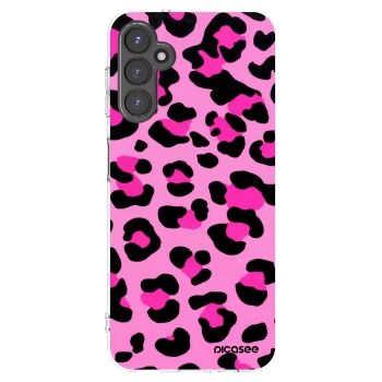 Picasee διαφανής θήκη σιλικόνης Samsung Galaxy A14 4G A145R - Pink Tiger