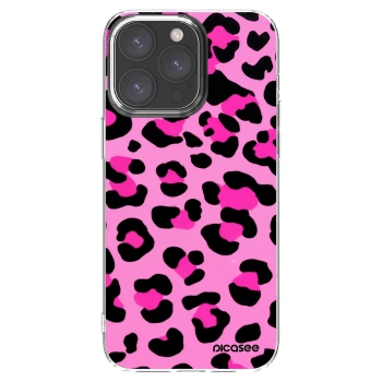 Picasee διαφανής θήκη σιλικόνης Apple iPhone 15 Pro Max - Pink Tiger