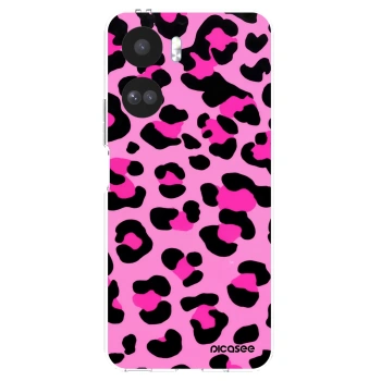 Picasee διαφανής θήκη σιλικόνης Honor 90 Lite 5G - Pink Tiger