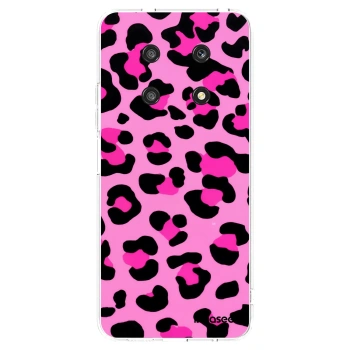 Picasee διαφανής θήκη σιλικόνης Honor Magic4 Lite 5G - Pink Tiger