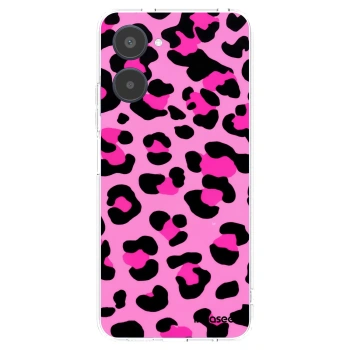Picasee διαφανής θήκη σιλικόνης Realme 10 4G - Pink Tiger