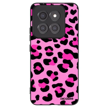 Picasee Μαύρη θήκη σιλικόνης για Xiaomi 14 Pro - Pink Tiger