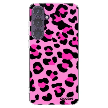 Picasee διαφανής θήκη σιλικόνης Samsung Galaxy S24+ S926B 5G - Pink Tiger