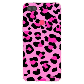 Picasee διαφανής θήκη σιλικόνης Xiaomi Mi 8 Lite - Pink Tiger