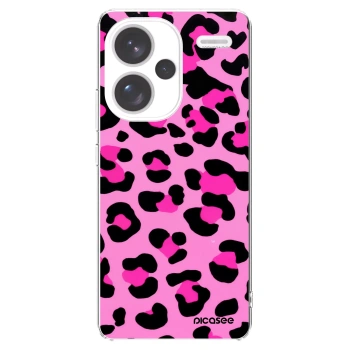 Picasee διαφανής θήκη σιλικόνης Xiaomi Redmi Note 13 Pro+ 5G - Pink Tiger