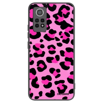 Picasee Μαύρη θήκη σιλικόνης για Xiaomi Redmi Note 12 Pro 4G - Pink Tiger