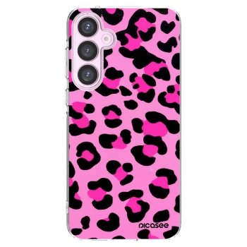 Picasee διαφανής θήκη σιλικόνης Samsung Galaxy A55 5G A556B - Pink Tiger