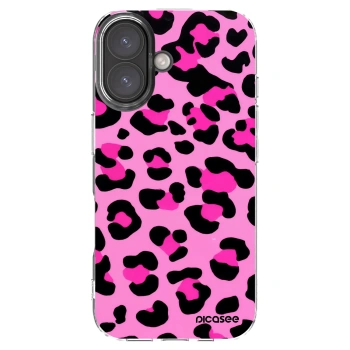 Picasee διαφανής θήκη σιλικόνης Apple iPhone 16 - Pink Tiger
