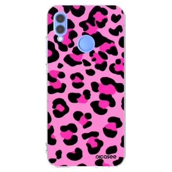Picasee διαφανής θήκη σιλικόνης Honor 10 Lite - Pink Tiger