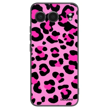 Picasee Μαύρη θήκη σιλικόνης για OnePlus Nord 4 - Pink Tiger