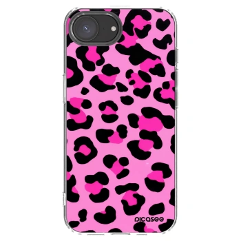 Picasee διαφανής θήκη σιλικόνης Apple iPhone 16e - Pink Tiger