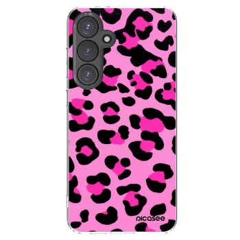 Picasee διαφανής θήκη σιλικόνης Samsung Galaxy S24 FE S721B - Pink Tiger