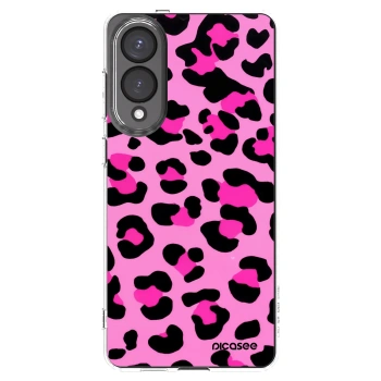 Picasee διαφανής θήκη σιλικόνης Samsung Galaxy S25 Edge 5G - Pink Tiger