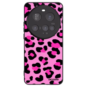 Picasee Μαύρη θήκη σιλικόνης για Xiaomi 15 Ultra - Pink Tiger