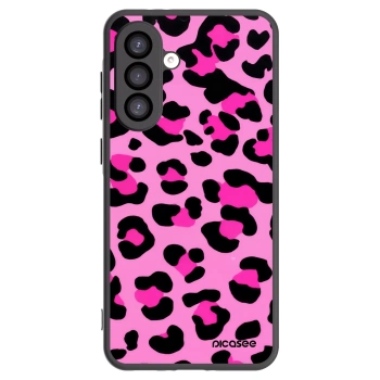 Picasee Μαύρη θήκη σιλικόνης για Samsung Galaxy A26 5G A266B - Pink Tiger