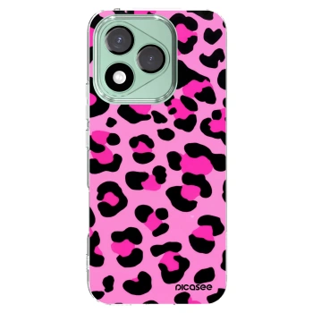 Picasee διαφανής θήκη σιλικόνης Honor 400 Lite 5G - Pink Tiger