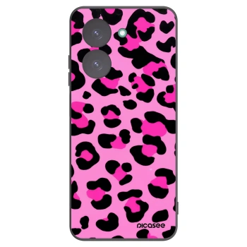 Picasee Μαύρη θήκη σιλικόνης για Xiaomi Redmi A5 - Pink Tiger