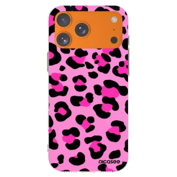 Picasee διαφανής θήκη σιλικόνης Apple iPhone 17 Pro Max - Pink Tiger