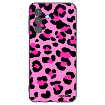 Picasee Μαύρη θήκη σιλικόνης για Samsung Galaxy A17 5G - Pink Tiger