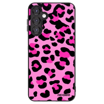 Picasee Μαύρη θήκη σιλικόνης για Samsung Galaxy A16 4G - Pink Tiger