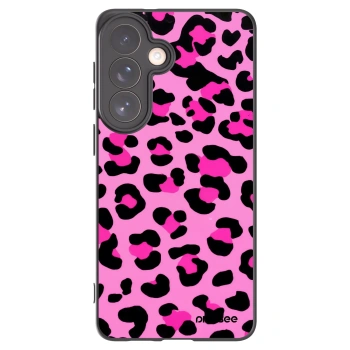 Picasee Μαύρη θήκη σιλικόνης για Samsung Galaxy S26+ - Pink Tiger