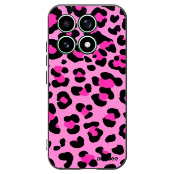 Picasee Μαύρη θήκη σιλικόνης για Xiaomi 17 - Pink Tiger