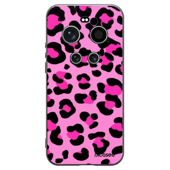 Picasee Μαύρη θήκη σιλικόνης για Xiaomi 17 Ultra - Pink Tiger