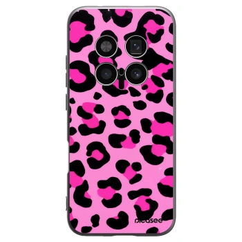 Picasee Μαύρη θήκη σιλικόνης για Honor Magic8 Pro 5G - Pink Tiger