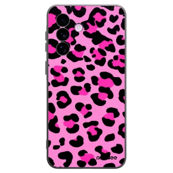 Picasee Μαύρη θήκη σιλικόνης για Samsung Galaxy A57 5G - Pink Tiger