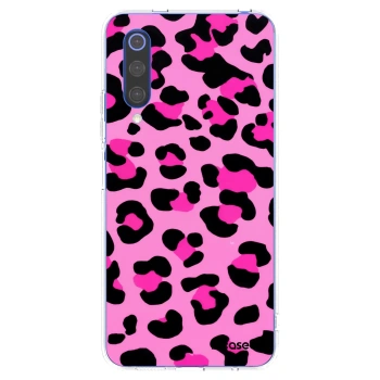Picasee διαφανής θήκη σιλικόνης Xiaomi Mi 9 SE - Pink Tiger