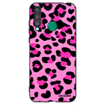 Picasee Μαύρη θήκη σιλικόνης για Honor 20 Lite - Pink Tiger