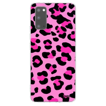 Picasee διαφανής θήκη σιλικόνης Samsung Galaxy S20 G980F - Pink Tiger