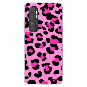 Picasee διαφανής θήκη σιλικόνης Xiaomi Mi Note 10 Lite - Pink Tiger