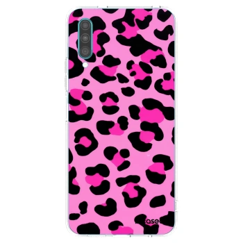 Picasee διαφανής θήκη σιλικόνης Samsung Galaxy A30s A307F - Pink Tiger