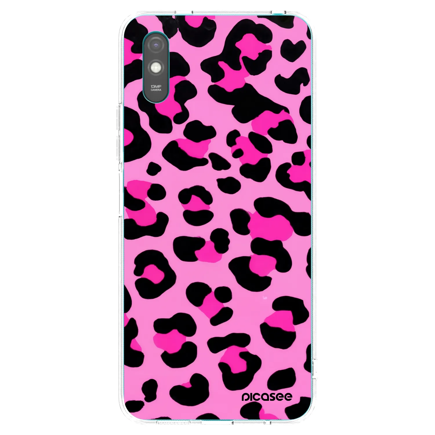 Picasee διαφανής θήκη σιλικόνης Xiaomi Redmi 9A - Pink Tiger