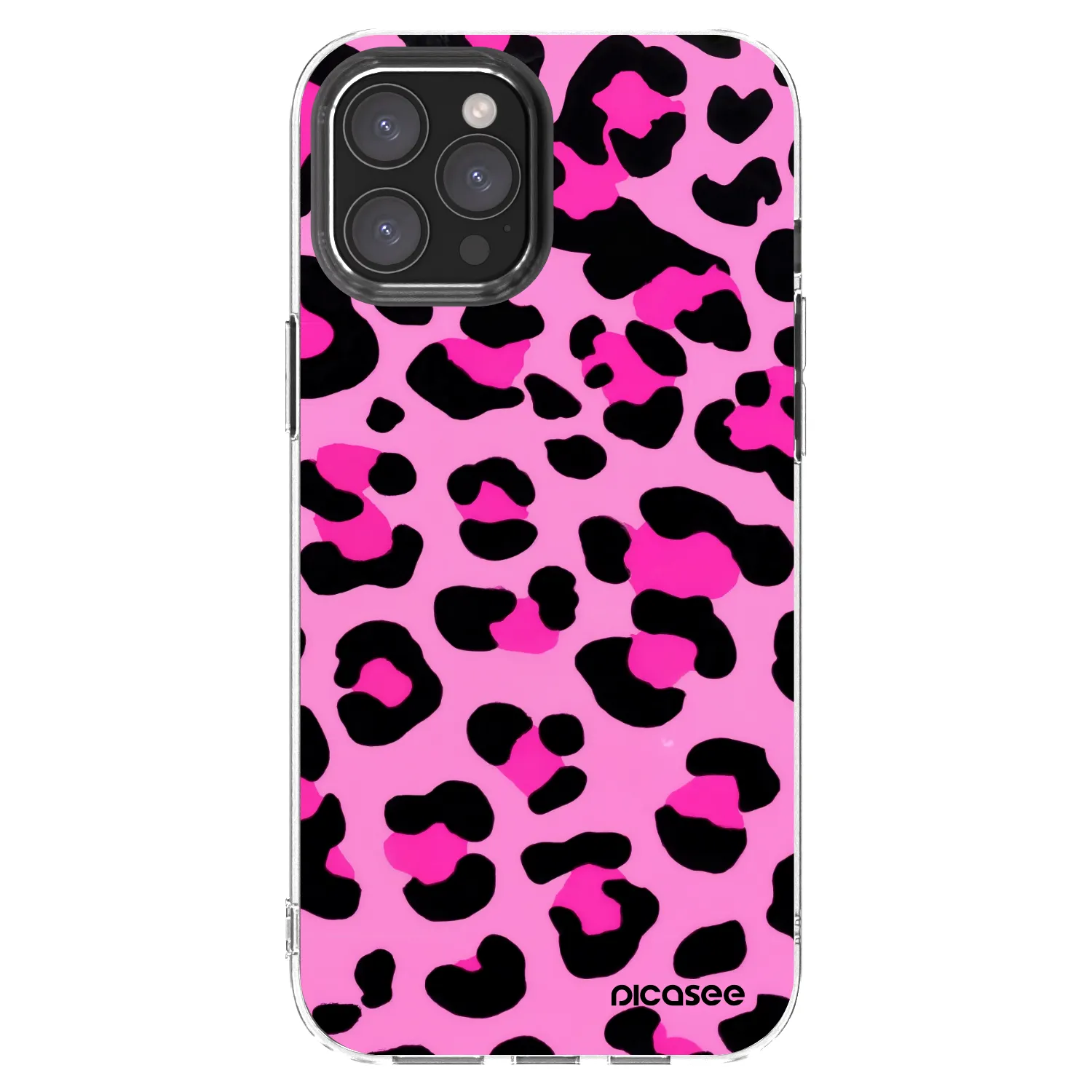 Picasee διαφανής θήκη σιλικόνης Apple iPhone 12 Pro Max - Pink Tiger