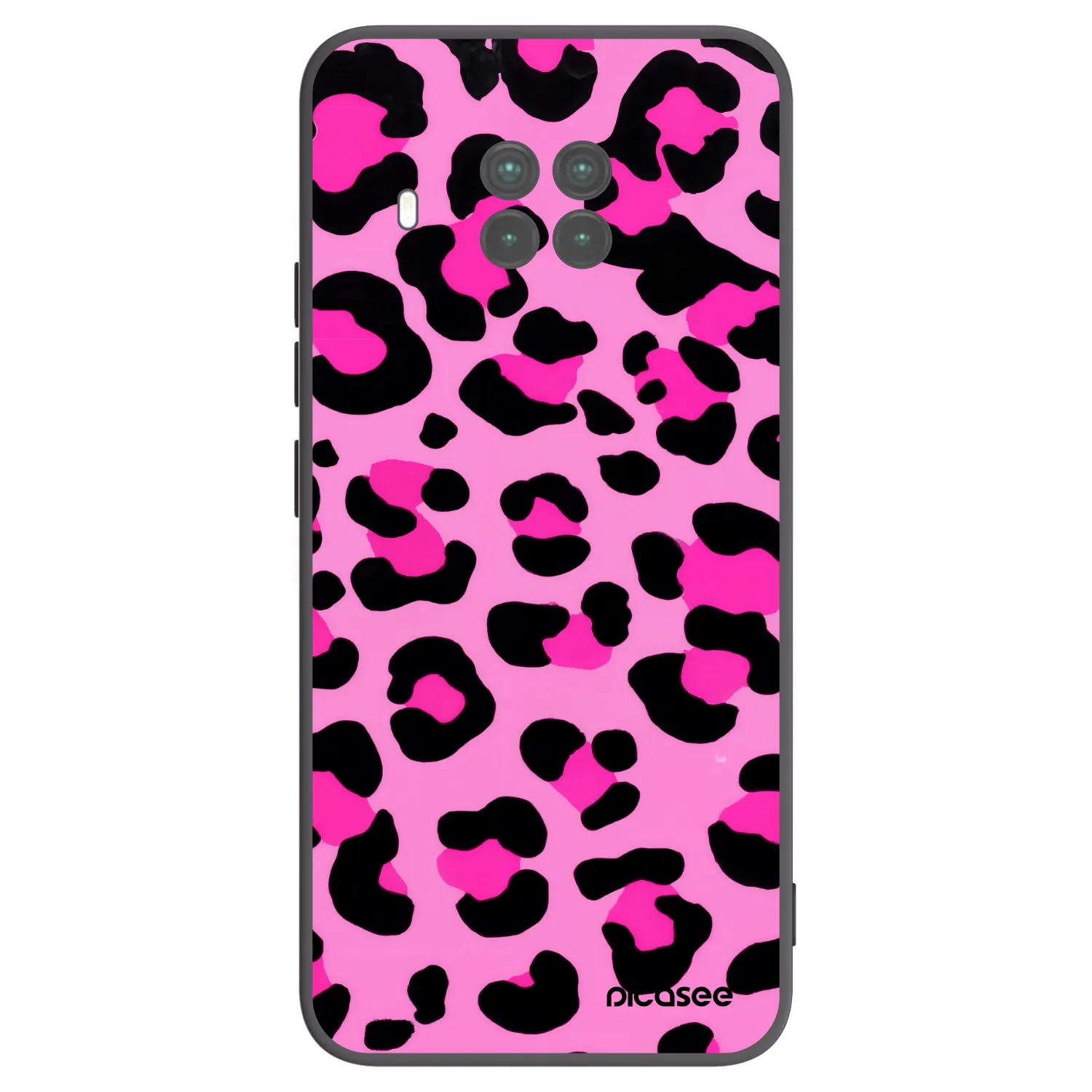 Picasee Μαύρη θήκη σιλικόνης για Xiaomi Mi 10T Lite - Pink Tiger