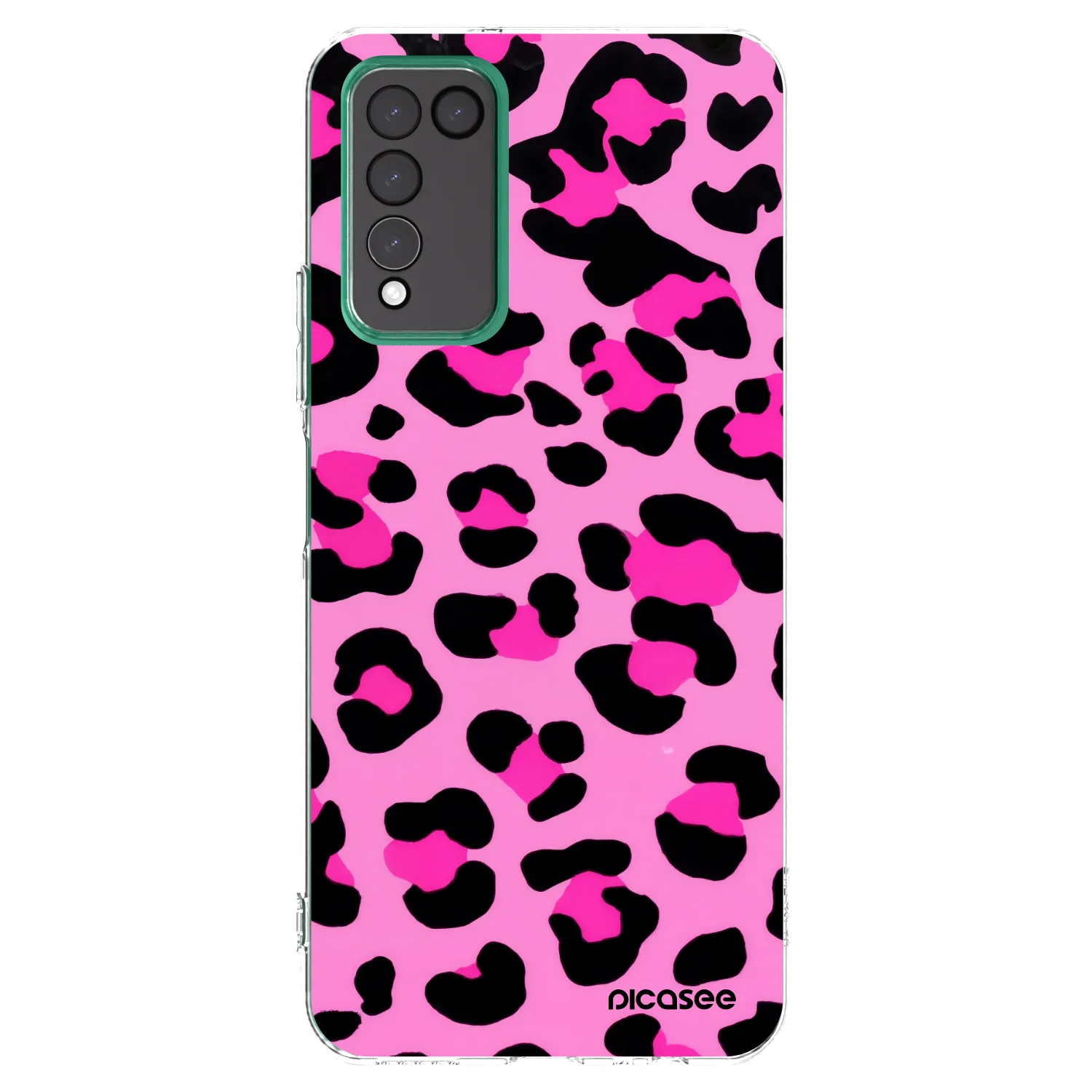 Picasee διαφανής θήκη σιλικόνης Honor 10X Lite - Pink Tiger