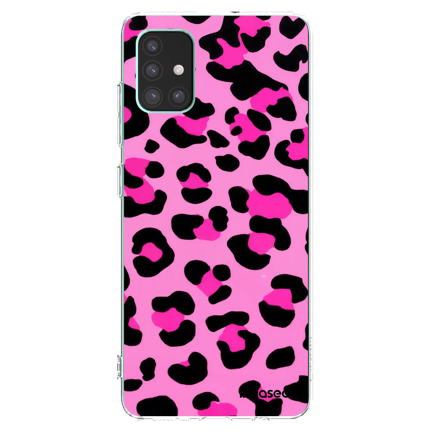 Picasee διαφανής θήκη σιλικόνης Samsung Galaxy M51 M515F - Pink Tiger