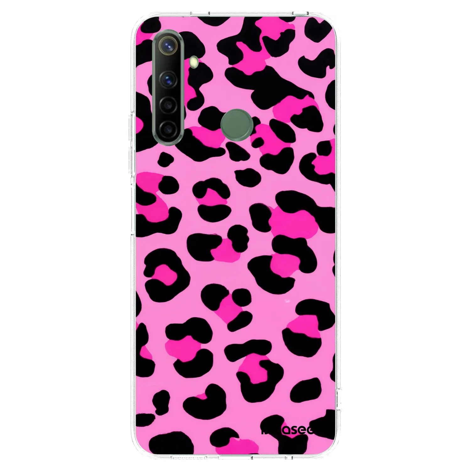 Picasee διαφανής θήκη σιλικόνης Realme 6i - Pink Tiger