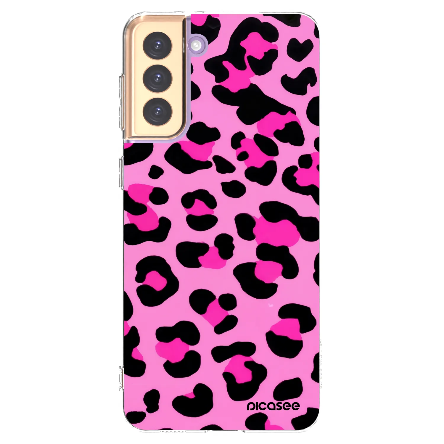 Picasee διαφανής θήκη σιλικόνης Samsung Galaxy S21+ 5G G996F - Pink Tiger