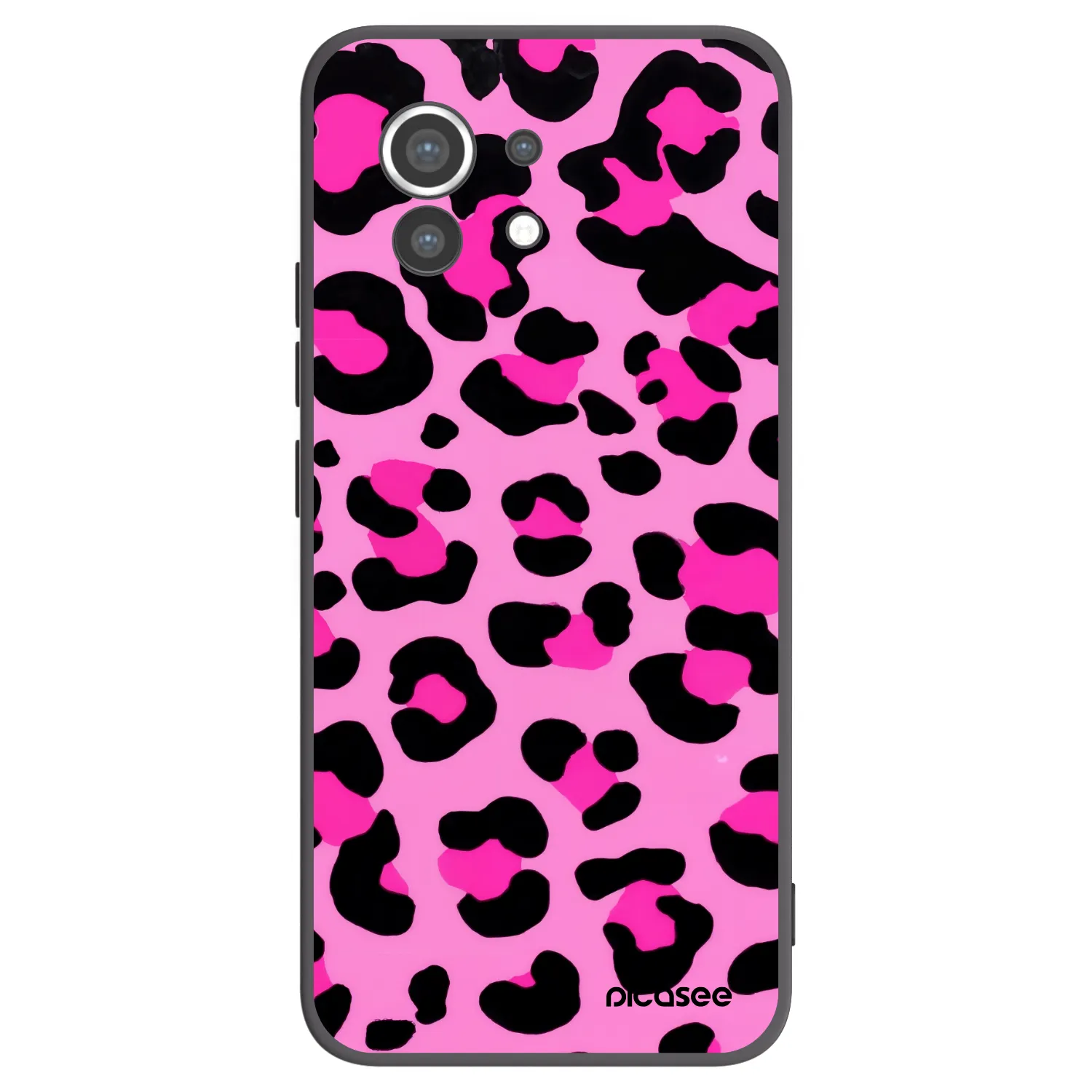 Picasee Μαύρη θήκη σιλικόνης για Xiaomi Mi 11 - Pink Tiger