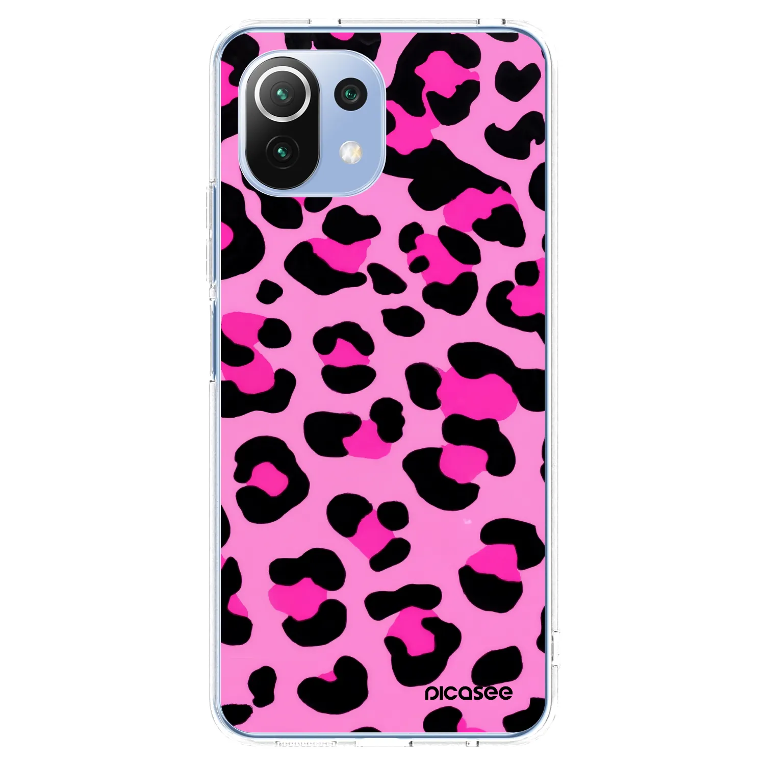 Picasee διαφανής θήκη σιλικόνης Xiaomi Mi 11 Lite - Pink Tiger