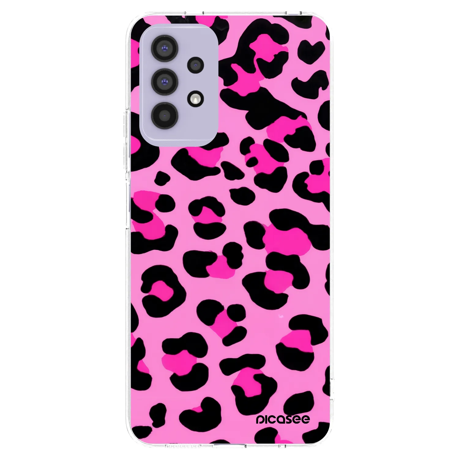 Picasee διαφανής θήκη σιλικόνης Samsung Galaxy A32 4G SM-A325F - Pink Tiger