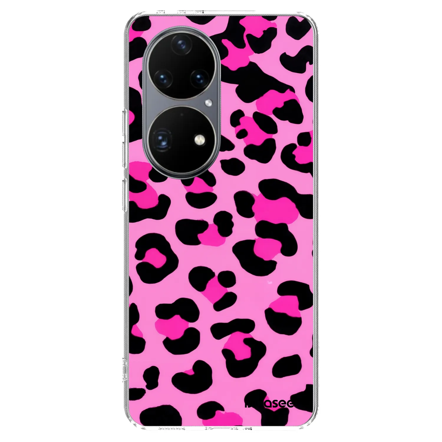 Picasee διαφανής θήκη σιλικόνης Huawei P50 - Pink Tiger