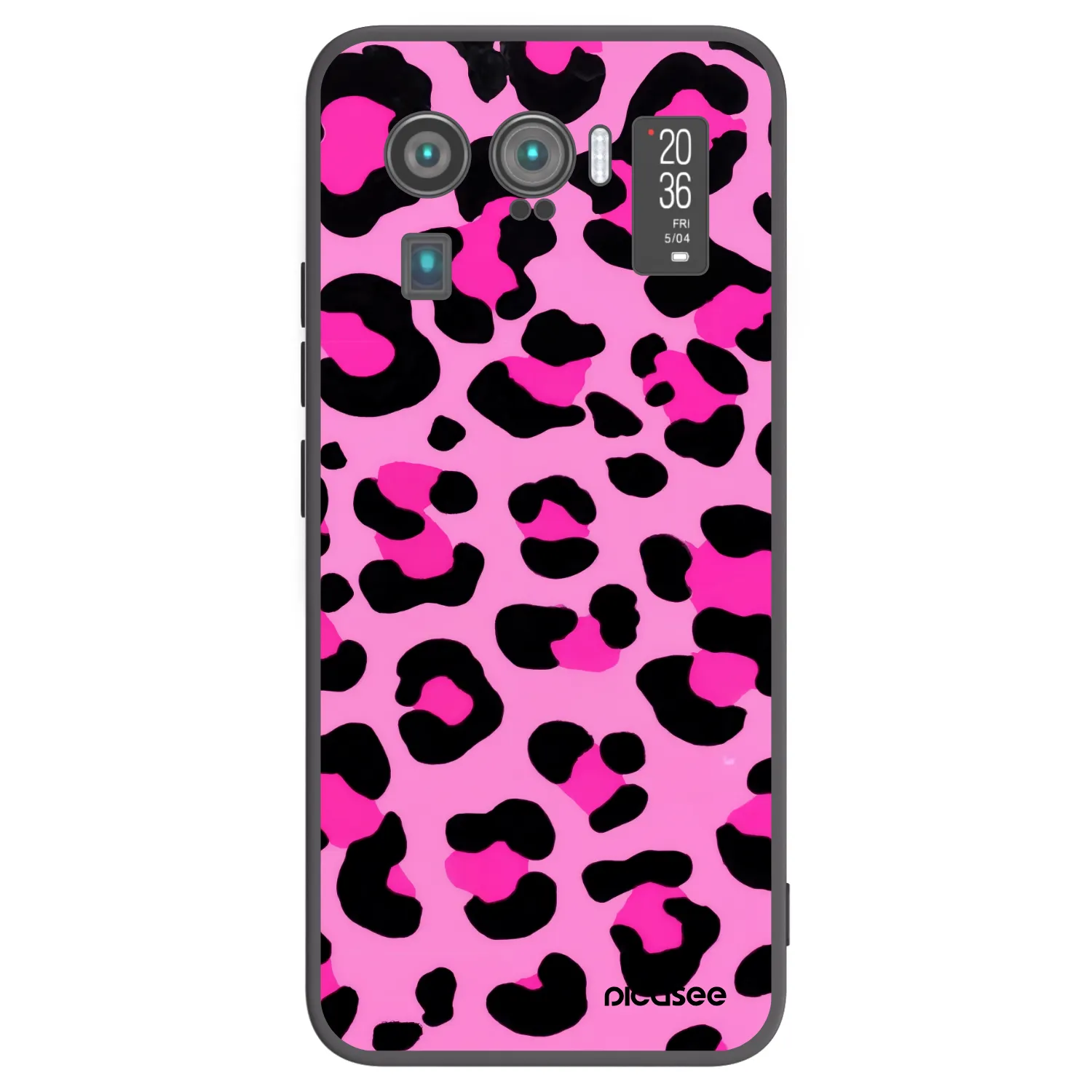 Picasee Μαύρη θήκη σιλικόνης για Xiaomi Mi 11 Ultra - Pink Tiger