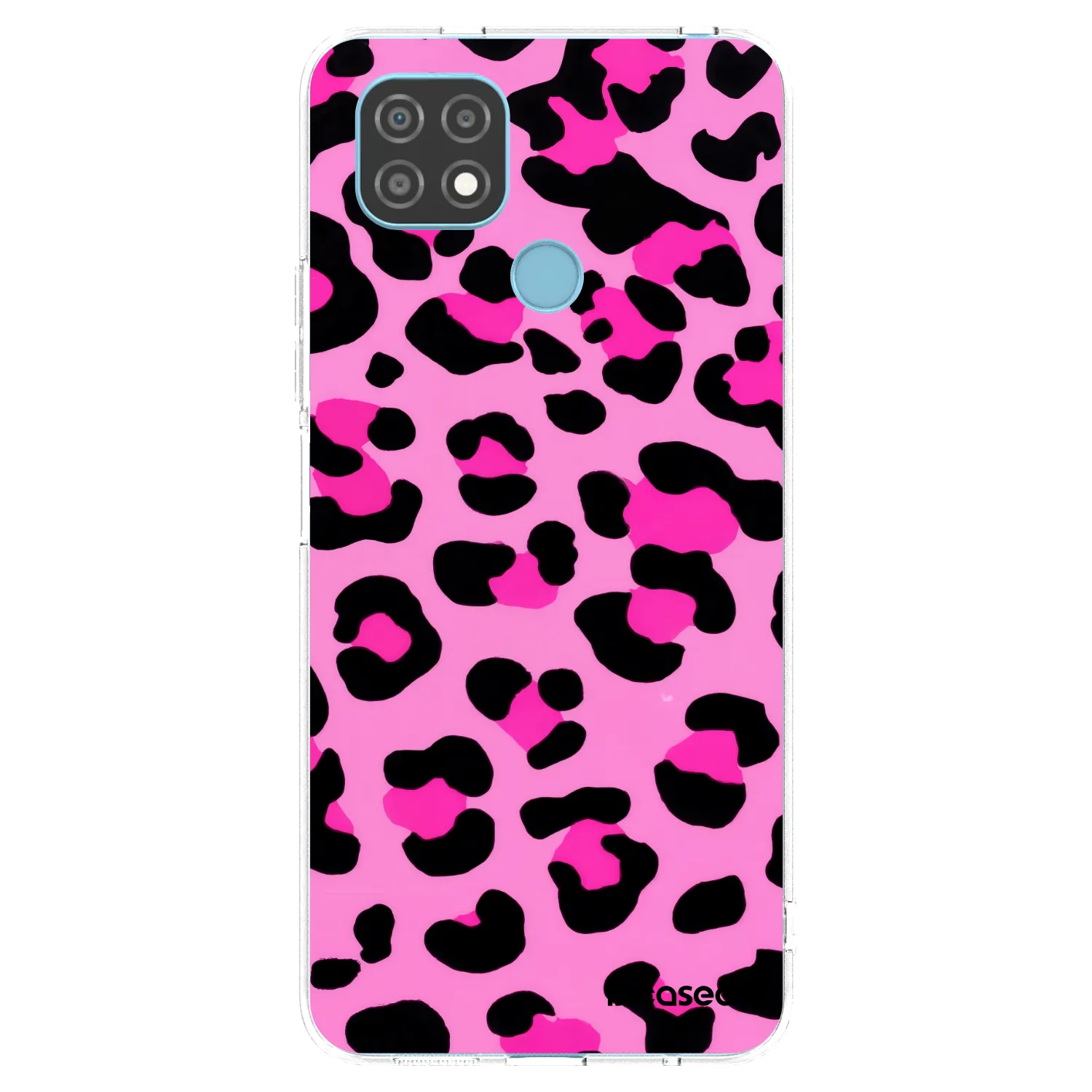 Picasee διαφανής θήκη σιλικόνης Realme C21 - Pink Tiger