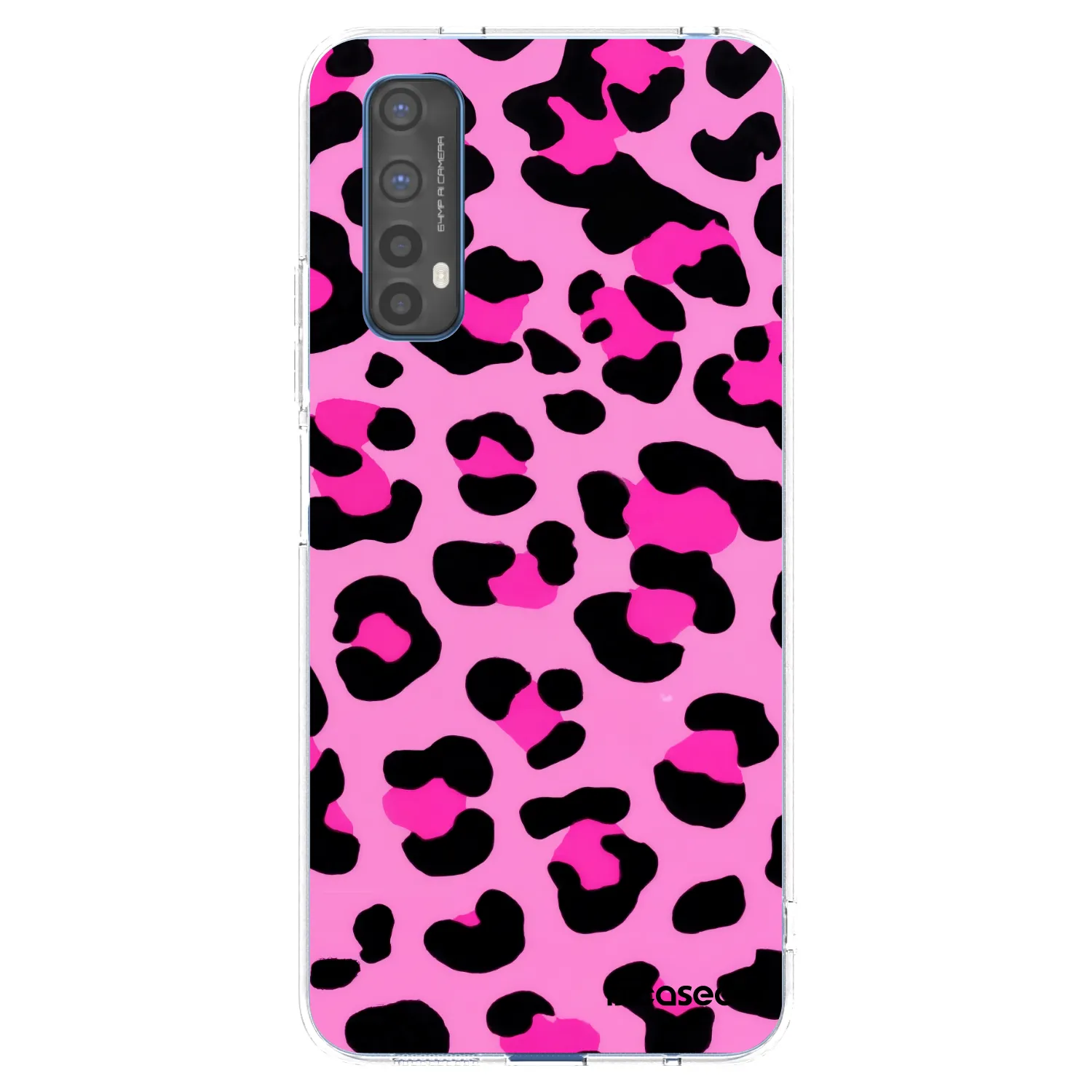 Picasee διαφανής θήκη σιλικόνης Realme 7 - Pink Tiger