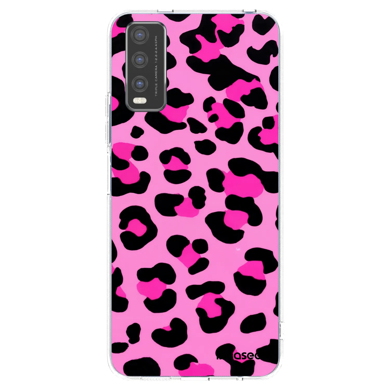 Picasee διαφανής θήκη σιλικόνης Vivo Y20s - Pink Tiger