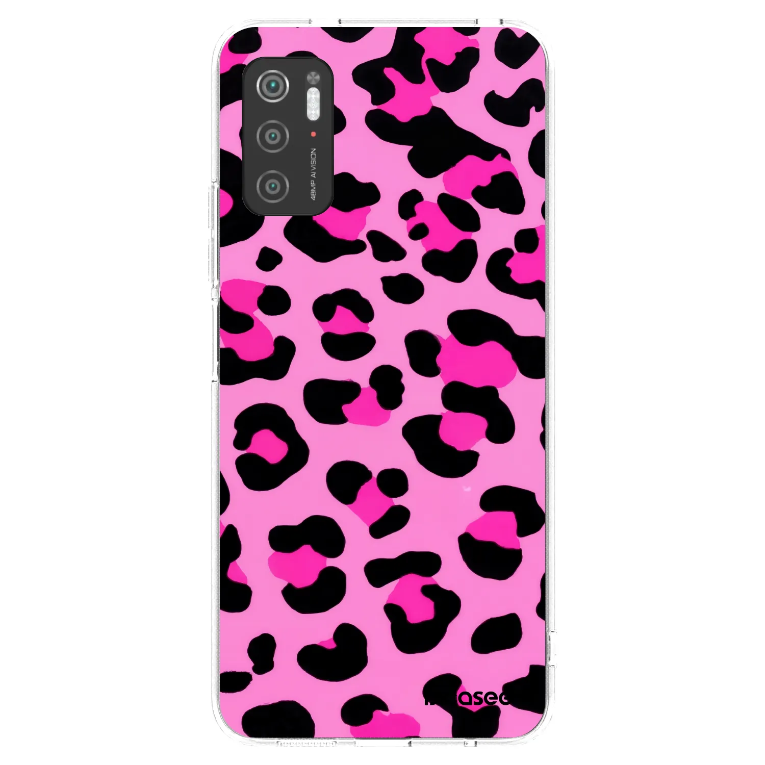 Picasee διαφανής θήκη σιλικόνης Xiaomi Poco M3 Pro 5G - Pink Tiger